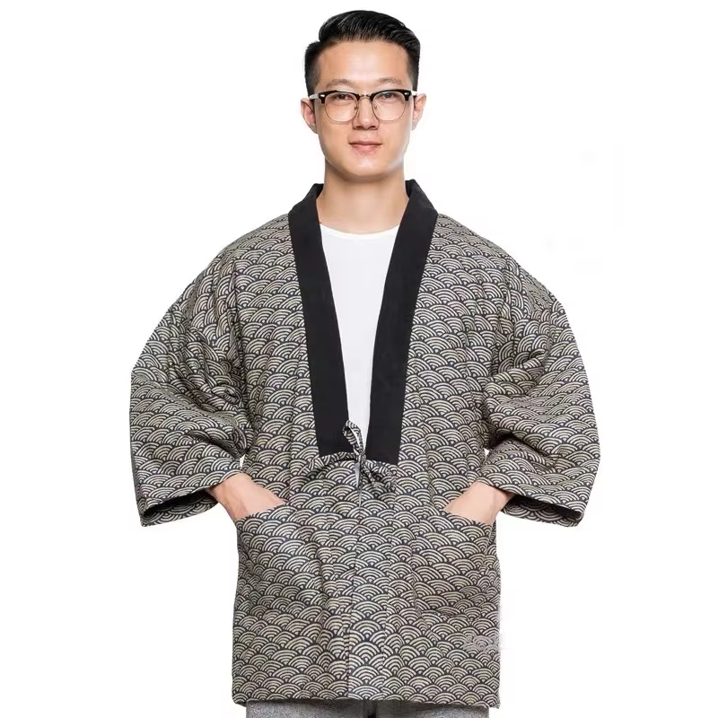 2025 헨텐 재킷 남성용 패딩 코튼 겨울 일본 빈티지 - Traditional Winter Japanese Clothing 리뷰 및 가격