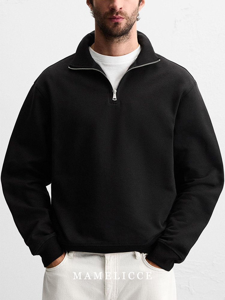 마멜리스 오리지널 디자인 스탠드 칼라 풀오버 플리스 안 - Fleece Hoodie Lined 리뷰 및 가격