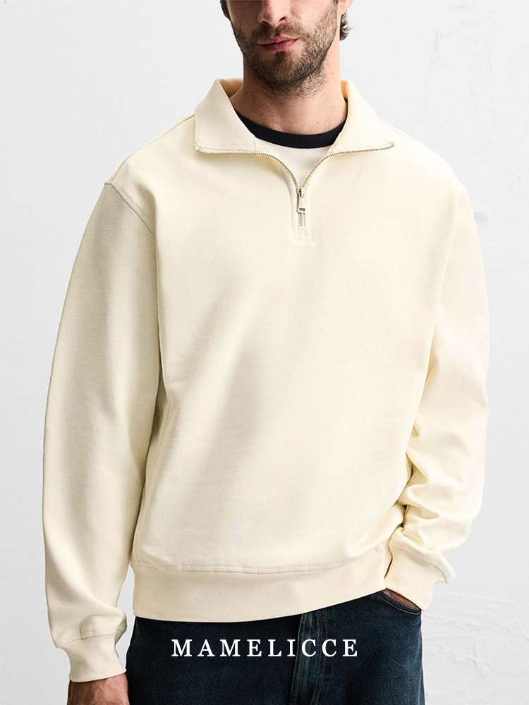마멜리스 오리지널 디자인 스탠드 칼라 풀오버 플리스 안 - Fleece Hoodie Lined 리뷰 및 가격